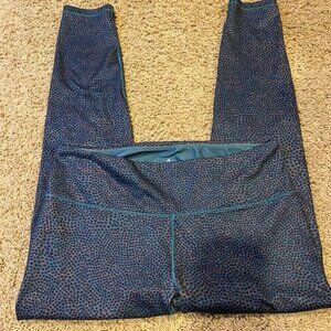 Prana Pillar Teal Marina Printed Leggings